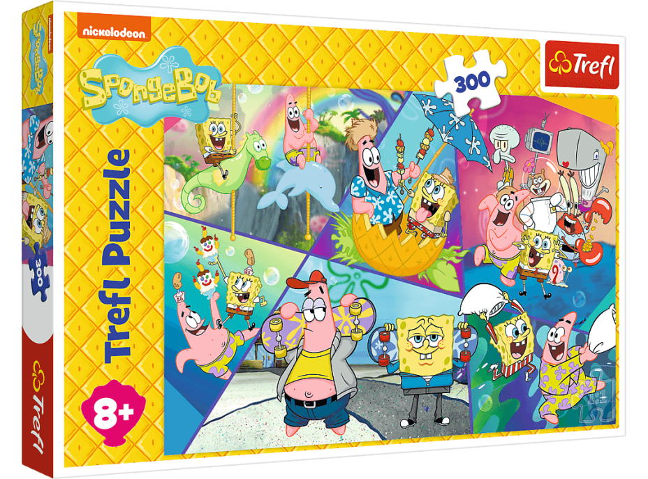 TREFL Puzzle SpongeBob v Bikini Bottom 300 dílků