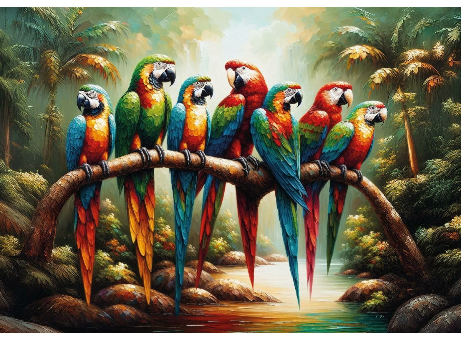 ART PUZZLE Puzzle Tropický ráj 500 dílků