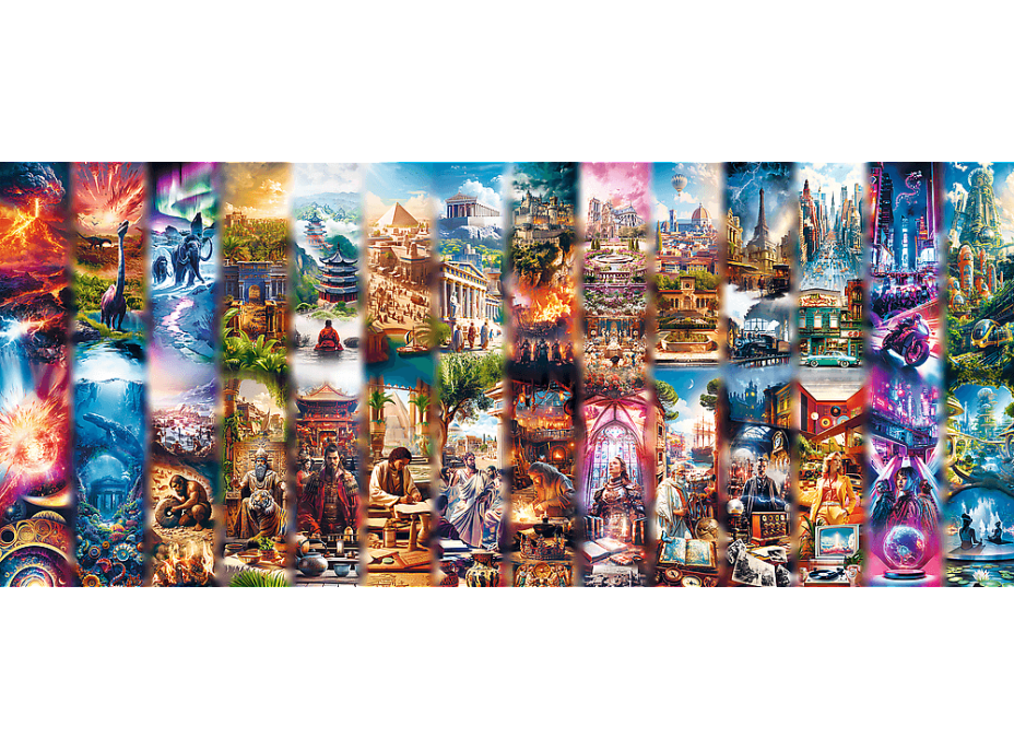 TREFL Puzzle UFT Kronika Země: Od stvoření k budoucnosti 21000 dílků