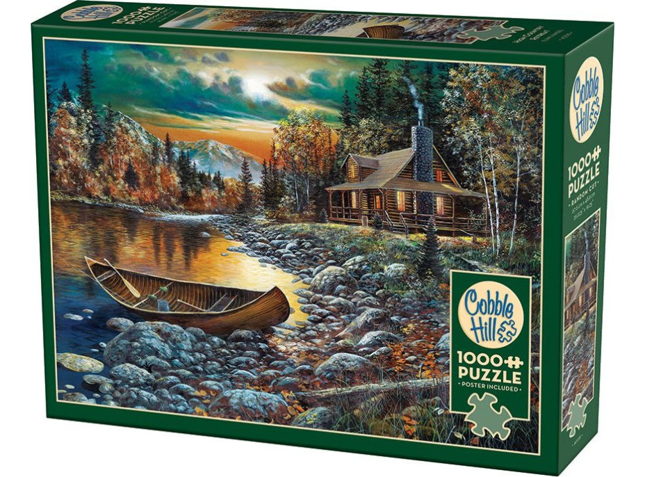 COBBLE HILL Puzzle Útočiště v horách 1000 dílků