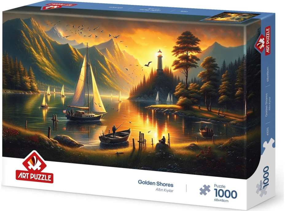 ART PUZZLE Puzzle Zlaté břehy 1000 dílků