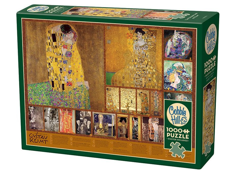 COBBLE HILL Puzzle Zlatý věk Gustava Klimta 1000 dílků