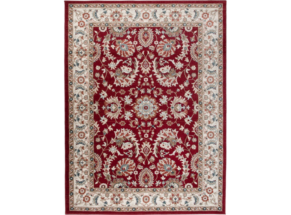 Kusový koberec DUBAI kilim - červený/béžový