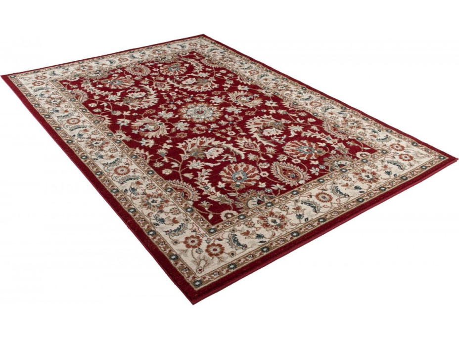 Kusový koberec DUBAI kilim - červený/béžový