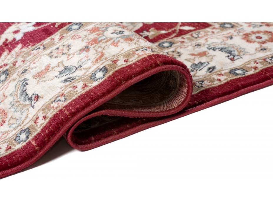 Kusový koberec DUBAI kilim - červený/béžový