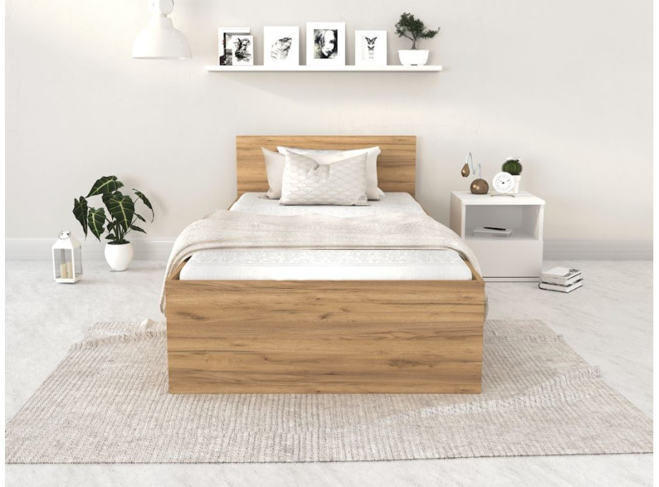 Postel PANAMA 200x90 cm - dub craft