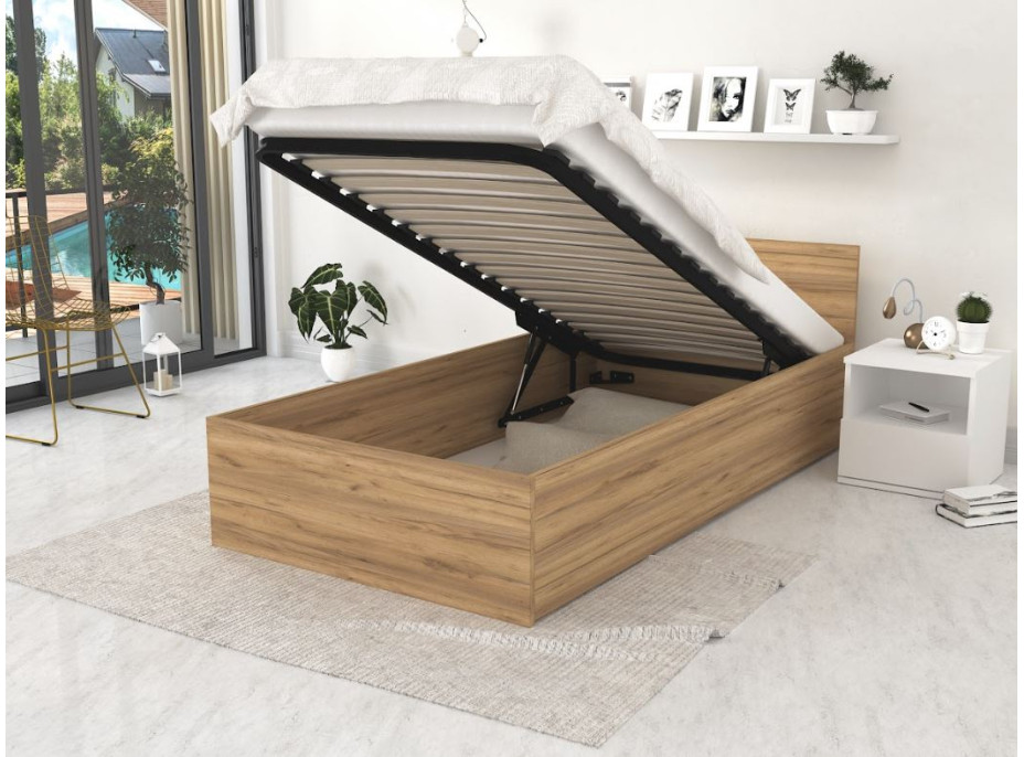 Postel PANAMA 200x90 cm - dub craft