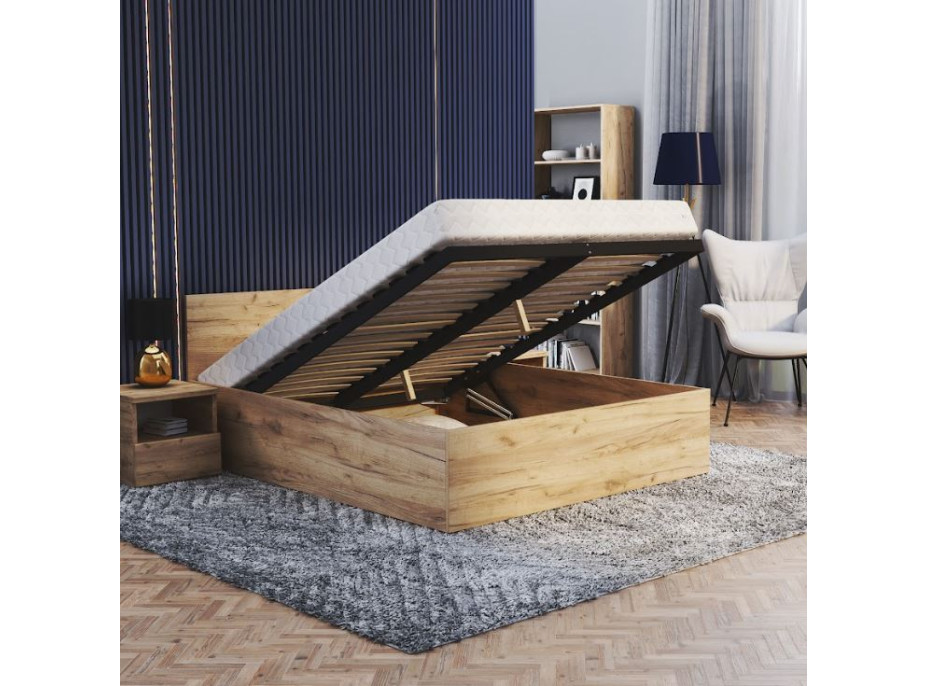 Postel PANAMA 200x160 cm - dub craft