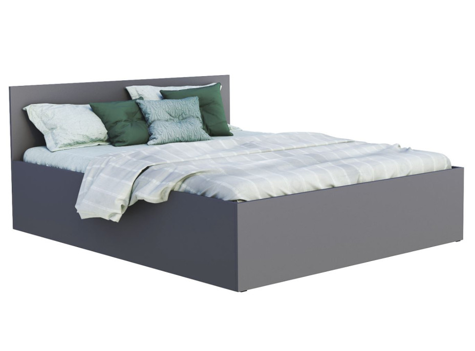 Postel PANAMA 200x180 cm - šedá