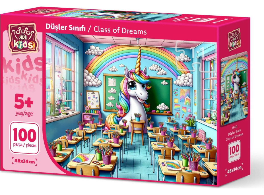 ART PUZZLE Puzzle Třída snů 100 dílků