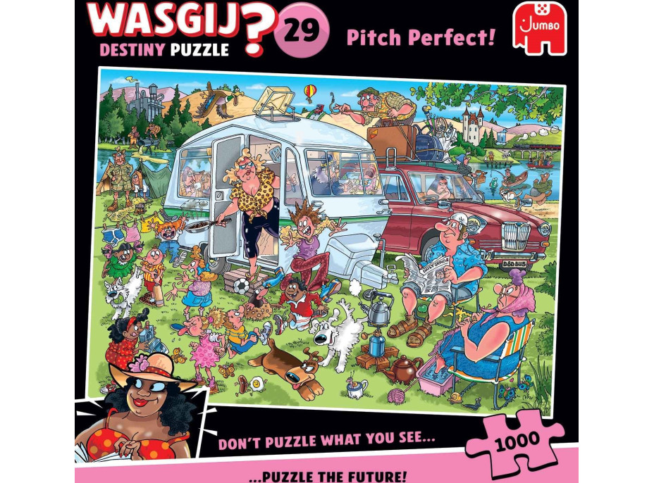 JUMBO Puzzle WASGIJ Destiny 29: Perfektní tón 1000 dílků