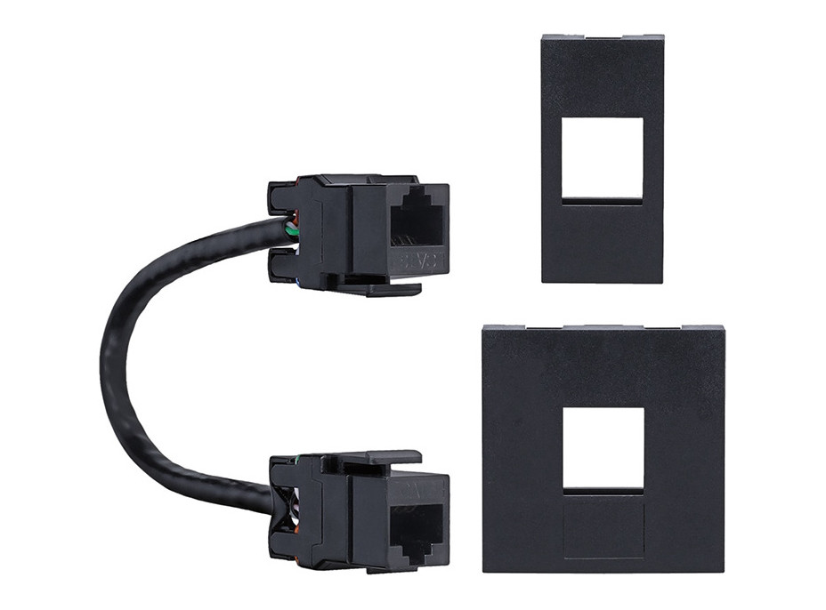 Solight RJ45 Cat6 doplňkový modul pro vestavné zásuvky série PP128