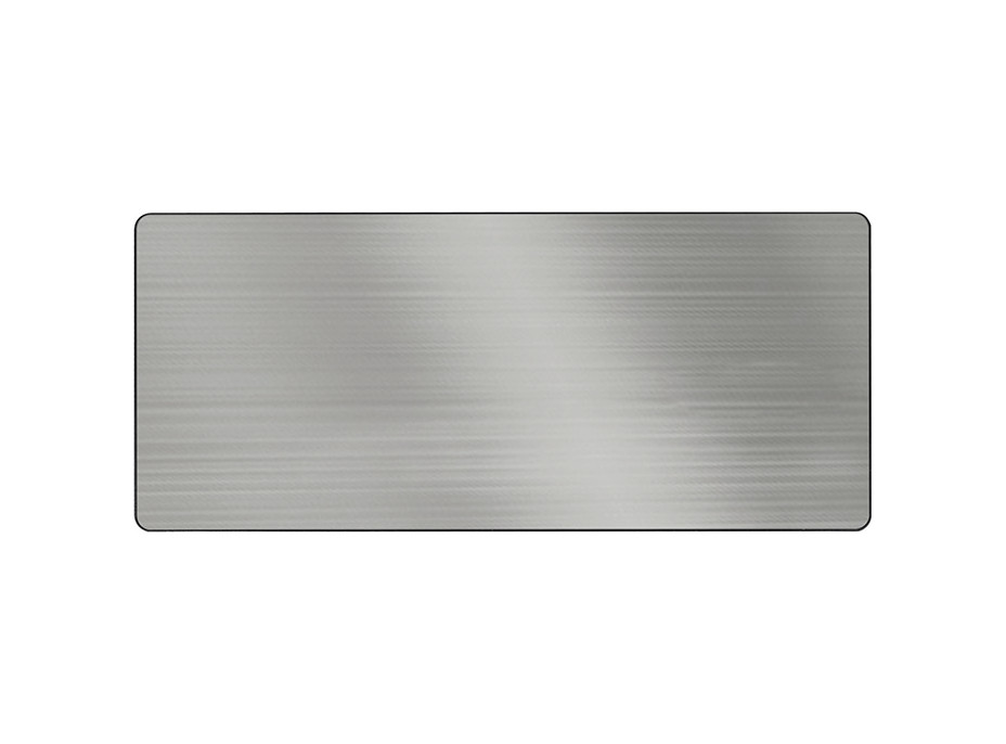 Solight vestavný blok zásuvek s posuvným krytem, 2 zásuvky, USB A+C 20W PD, 2m, stříbrný