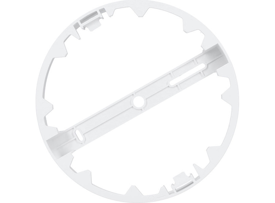 Solight LED mini panel koupelnový 2v1, 3CCT, podhledový/přisazený, 12W, 1020lm, IP54, stříbrná, kulatý