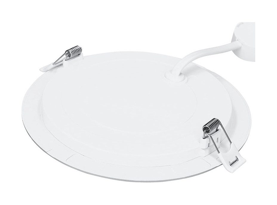 Solight LED mini panel koupelnový 2v1, 3CCT, podhledový/přisazený, 12W, 1020lm, IP54, bílá, kulatý