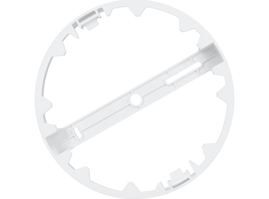 Solight LED mini panel koupelnový 2v1, 3CCT, podhledový/přisazený, 12W, 1020lm, IP54, bílá, kulatý
