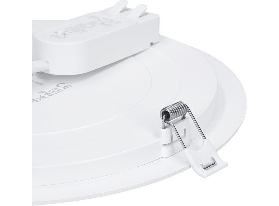 Solight LED mini panel koupelnový 2v1, 3CCT, podhledový/přisazený, 18W, 1530lm, IP54, bílá, kulatý