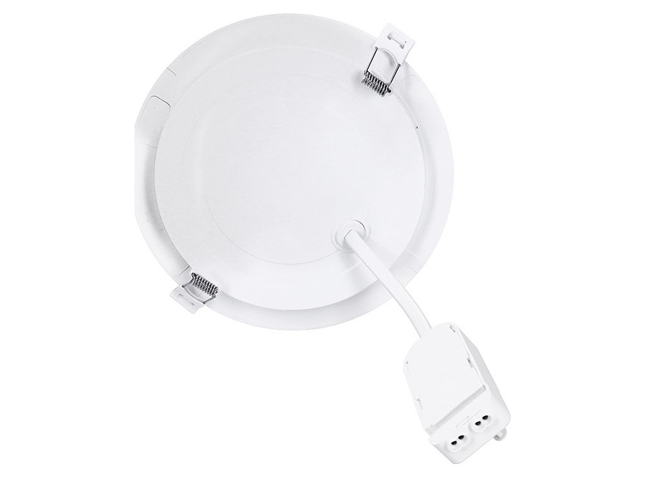 Solight LED mini panel koupelnový 2v1, 3CCT, podhledový/přisazený, 18W, 1530lm, IP54, bílá, kulatý