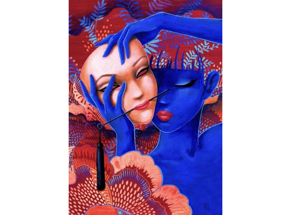 GRAFIKA Puzzle Bas les Masques 500 dílků