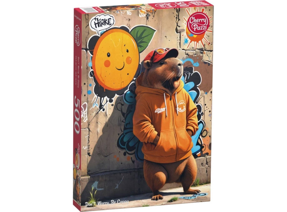 CHERRY PAZZI Puzzle Don't Worry, Be Cappy 500 dílků