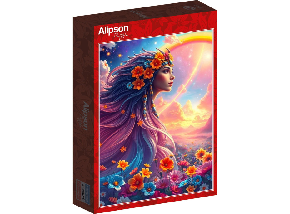 ALIPSON Puzzle Duhová dívka 500 dílků