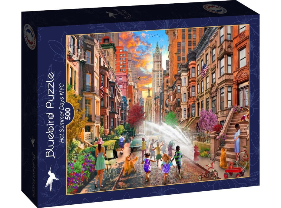 BLUEBIRD Puzzle Horký letní den 500 dílků