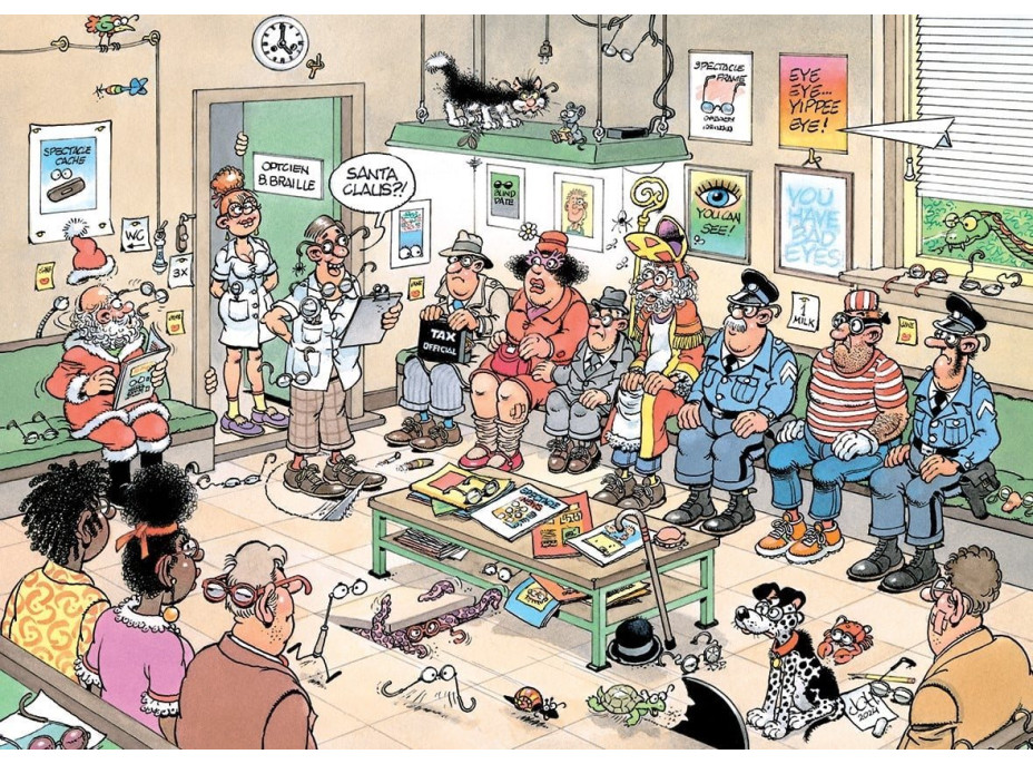 JUMBO Puzzle JvH Podívej se na to z druhé strany 500 dílků