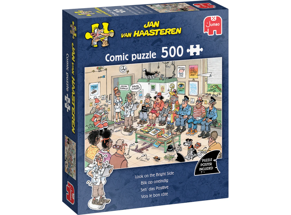 JUMBO Puzzle JvH Podívej se na to z druhé strany 500 dílků
