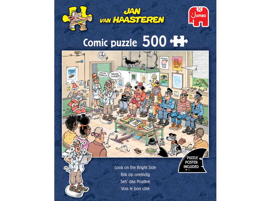 JUMBO Puzzle JvH Podívej se na to z druhé strany 500 dílků