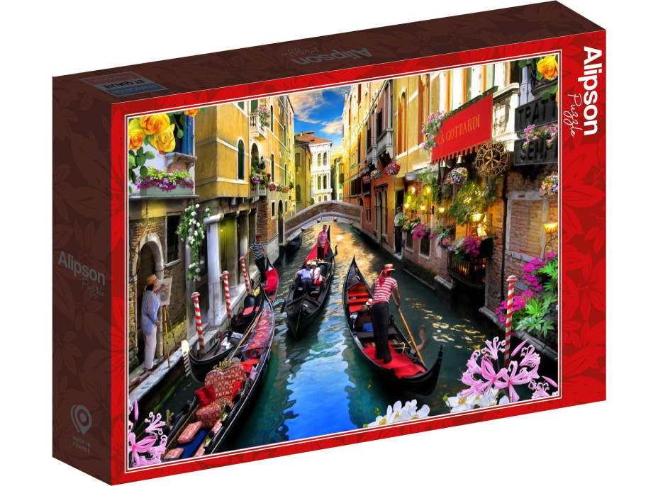 ALIPSON Puzzle Lodníci z Benátek 500 dílků