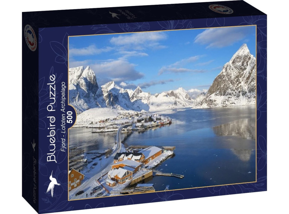 BLUEBIRD Puzzle Lofotský fjord 500 dílků
