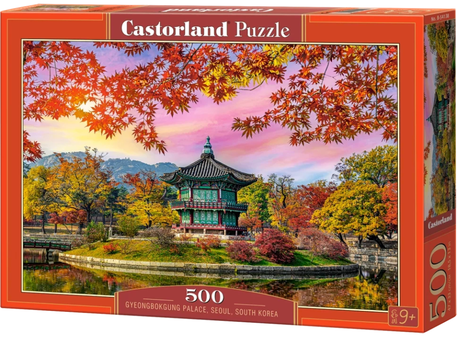 CASTORLAND Puzzle Palác Gyeongbokgung, Jižní Korea 500 dílků