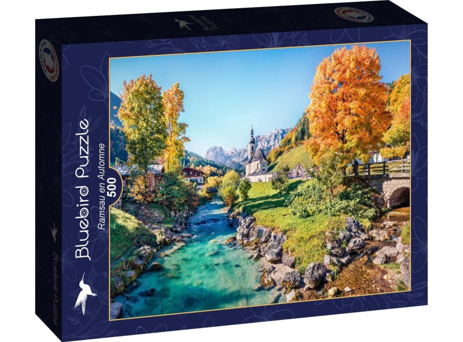 BLUEBIRD Puzzle Podzim v Ramsau 500 dílků