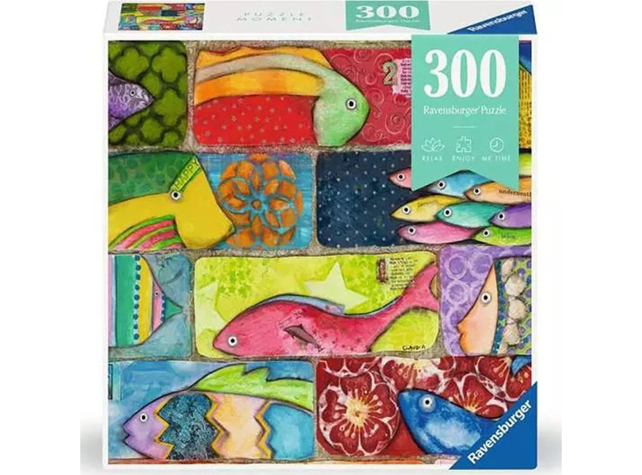 RAVENSBURGER Puzzle Rybky 300 dílků