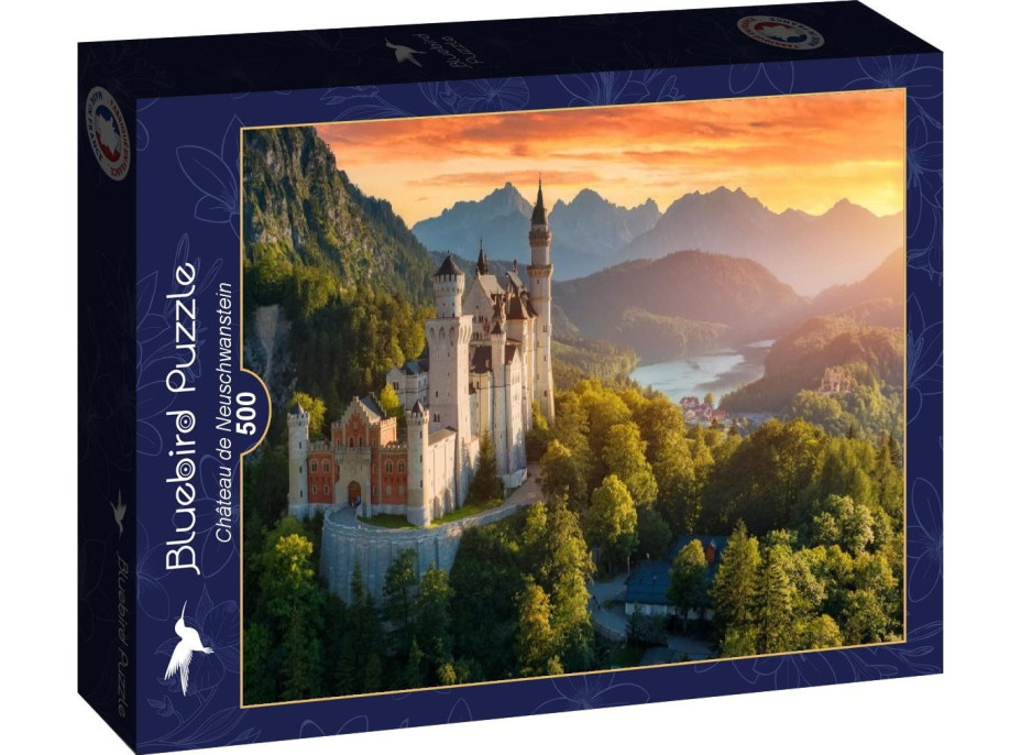 BLUEBIRD Puzzle Zámek Neuschwanstein 500 dílků
