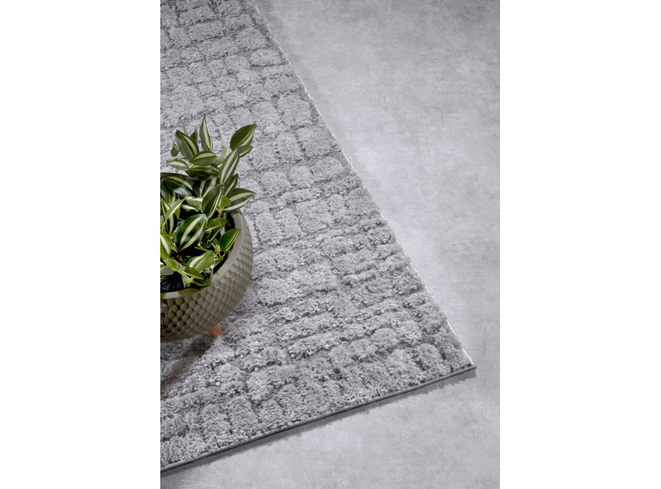 Běhoun Gallery 106097 Light Grey z kolekce Elle