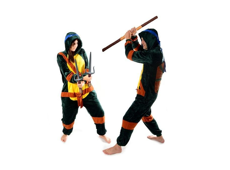 Overal KIGURUMI - ninja želva Leonardo
