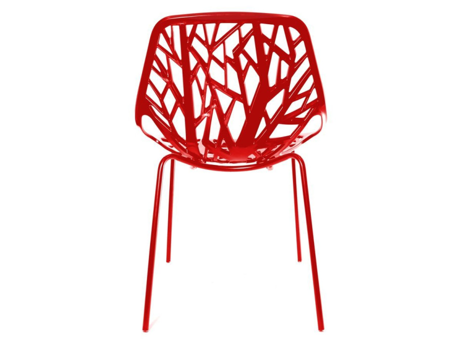 Designová židle Orlando - červená