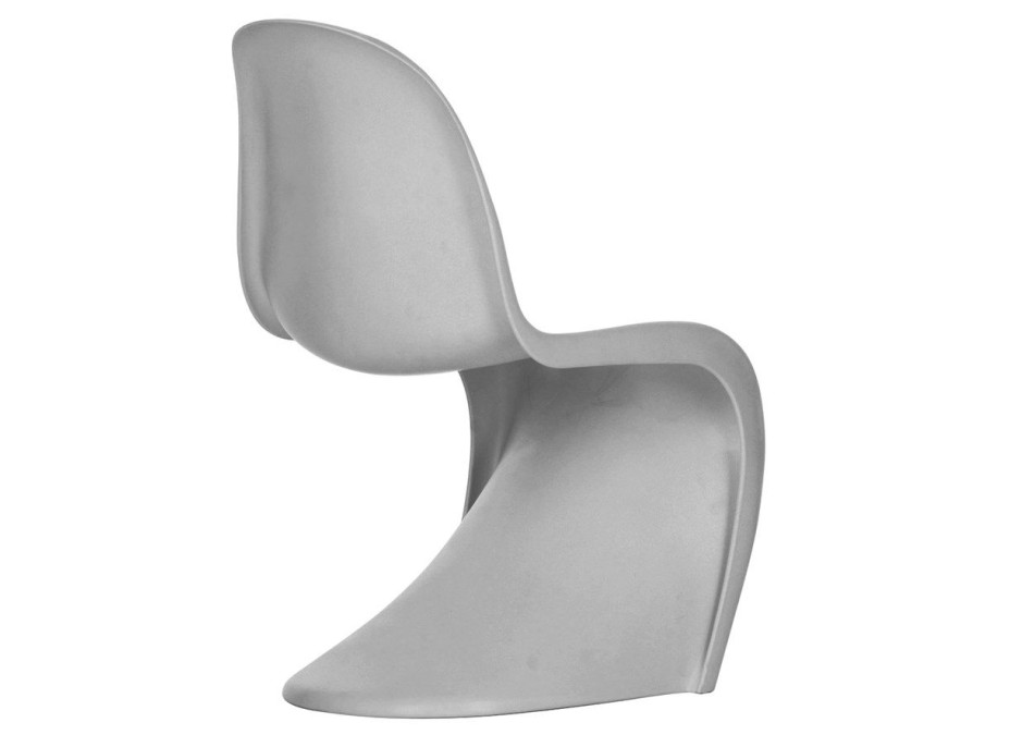 Designová židle PANTEON - šedá