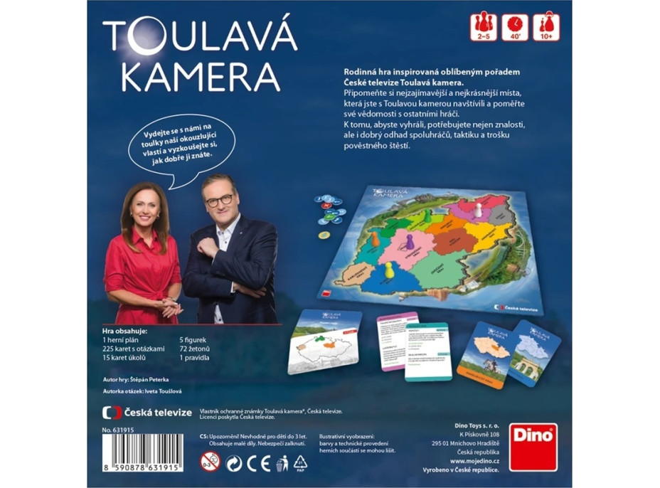 Dino Rodinná hra Toulavá kamera