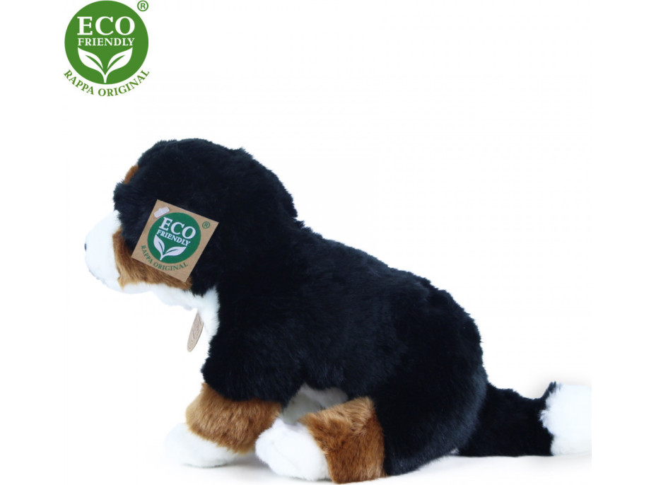 Rappa Plyšový pes bernský salašnický sedící 25 cm ECO-FRIENDLY