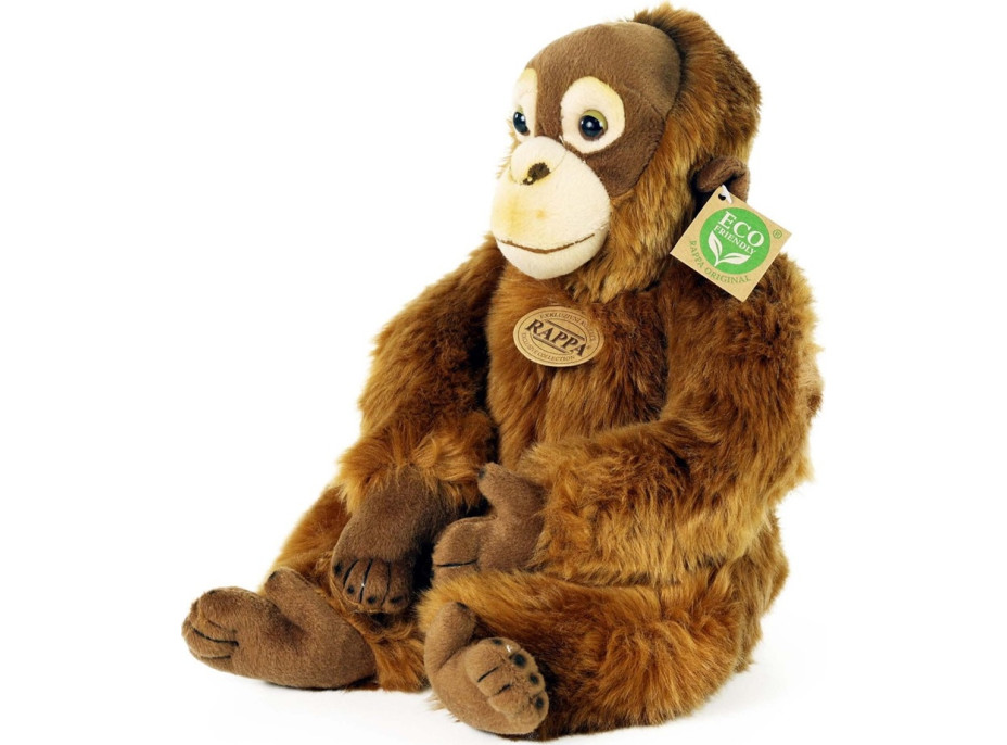 Rappa Plyšová opice orangutan 27 cm ECO-FRIENDLY