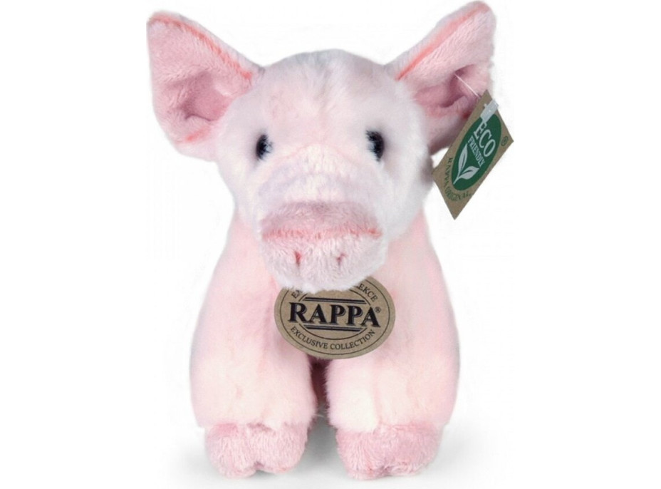 Rappa Plyšové prase 16 cm ECO-FRIENDLY