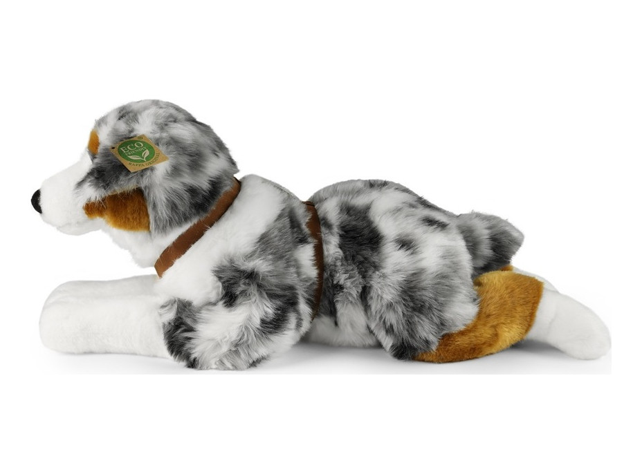 Rappa Plyšový pes australský ovčák ležící 61 cm ECO-FRIENDLY