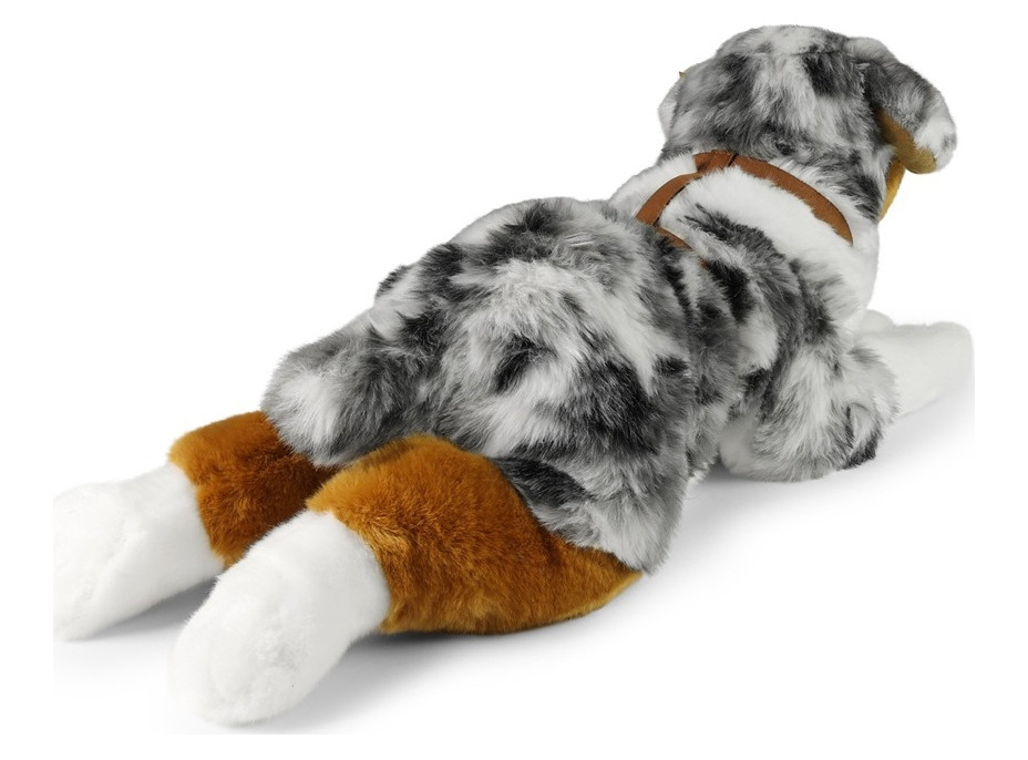 Rappa Plyšový pes australský ovčák ležící 61 cm ECO-FRIENDLY