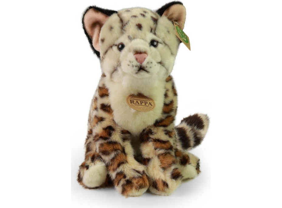 Rappa Plyšový ocelot sedící 28 cm ECO-FRIENDLY