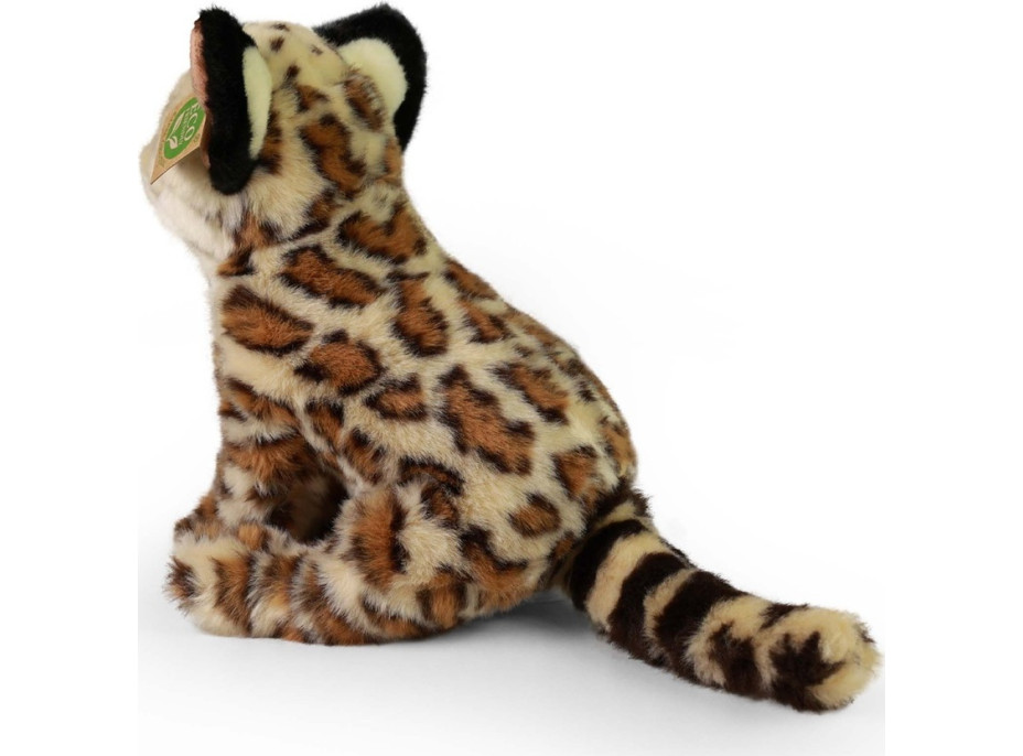 Rappa Plyšový ocelot sedící 28 cm ECO-FRIENDLY