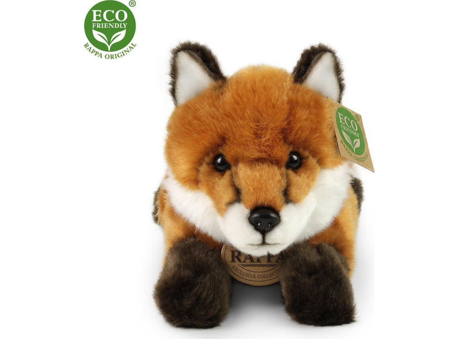 Rappa Plyšová liška ležící 23 cm ECO-FRIENDLY