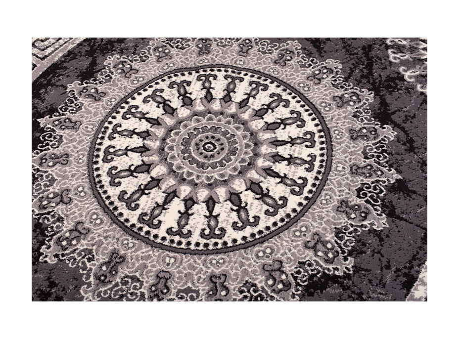 Kusový koberec TAPIS Rosette - tmavě šedý, 250x300 cm