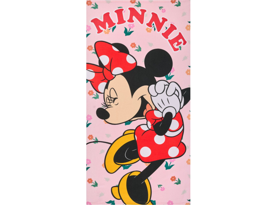Dětská rychleschnoucí osuška MINNIE 70x140 cm